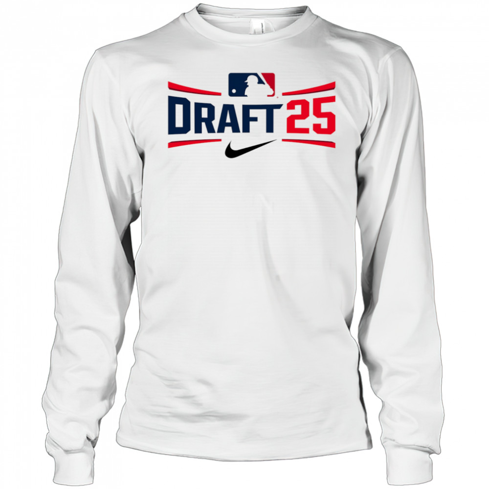 MLB Draft 25 logo shirt Long Sleeved