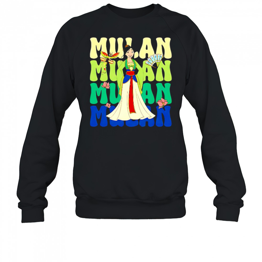 Mulan repeat cartoon cute shirt Sweatshirt