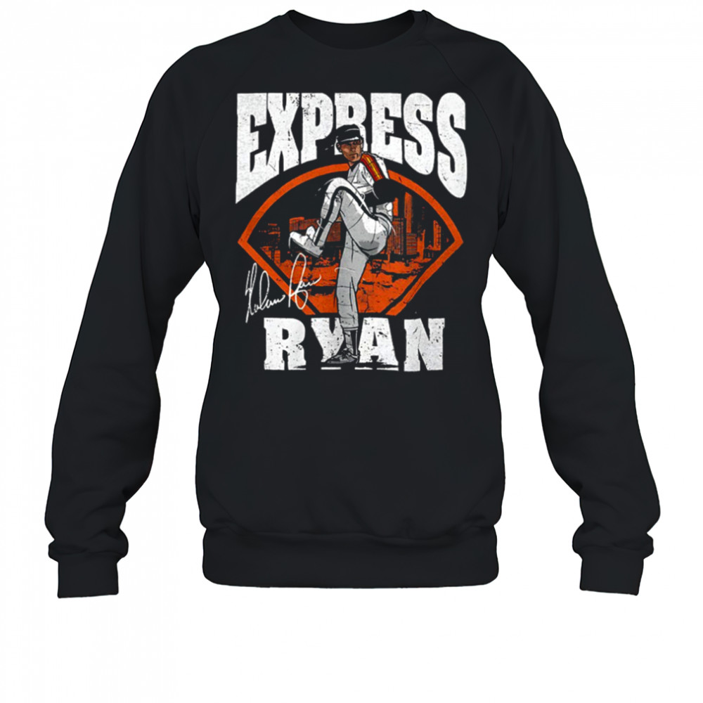 Nolan Ryan Houston Astros MLB baseball player express field shirt Sweatshirt