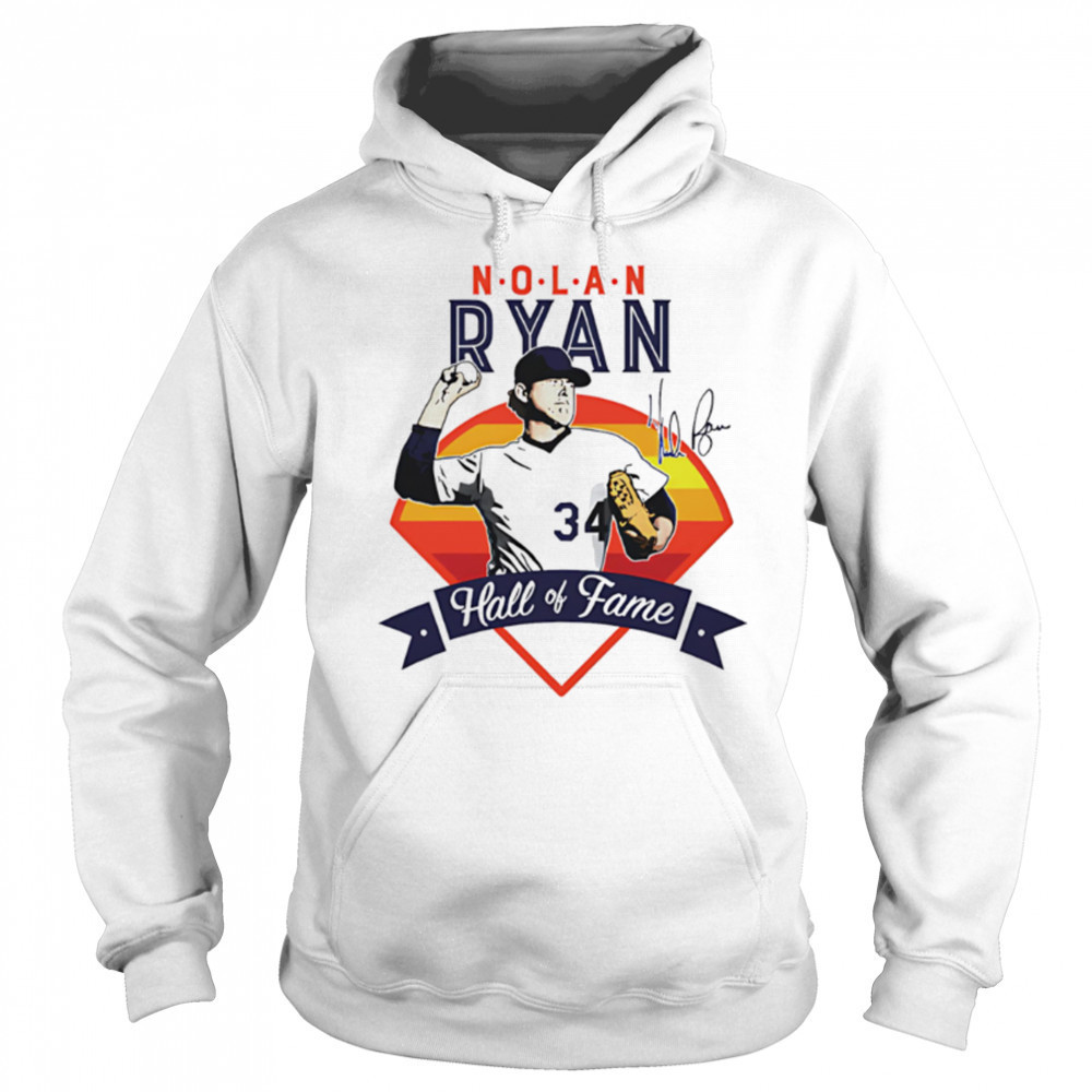 Nolan Ryan Houston Hall Of Fame vintage signature shirt Sweatshirt
