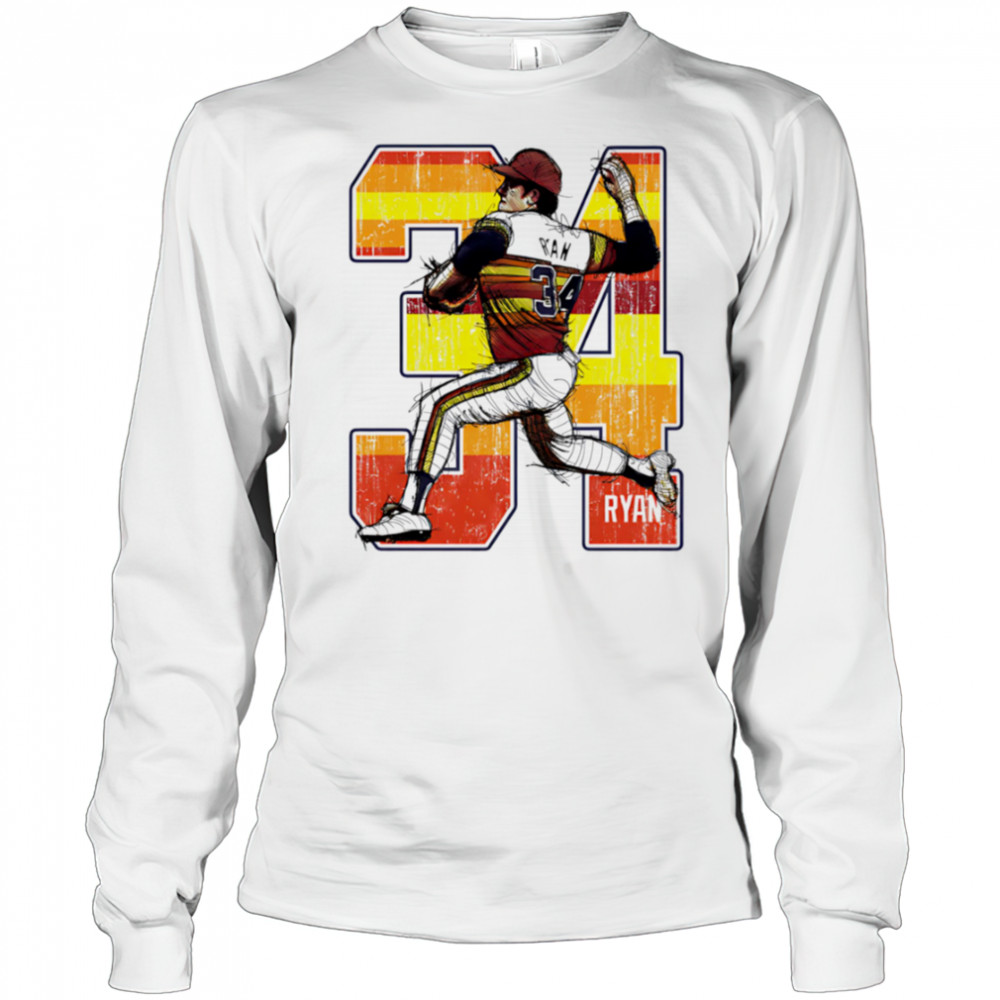 Nolan Ryan Houston Heat vintage shirt Long Sleeved