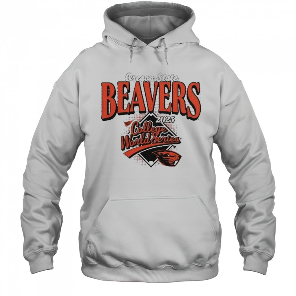 Oregon State Baseball 2025 CWS Shirt Hoodie