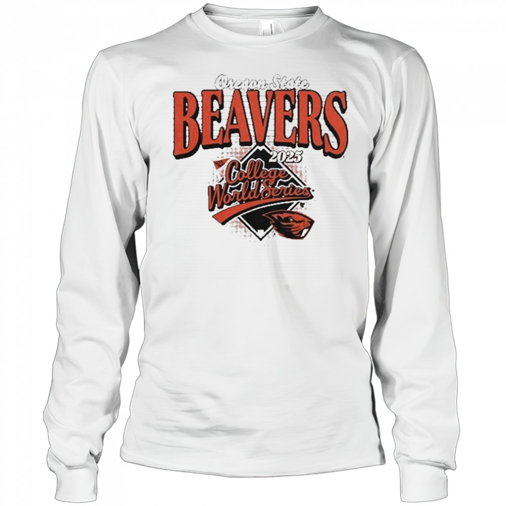 Oregon State Baseball 2025 CWS Shirt Long Sleeved
