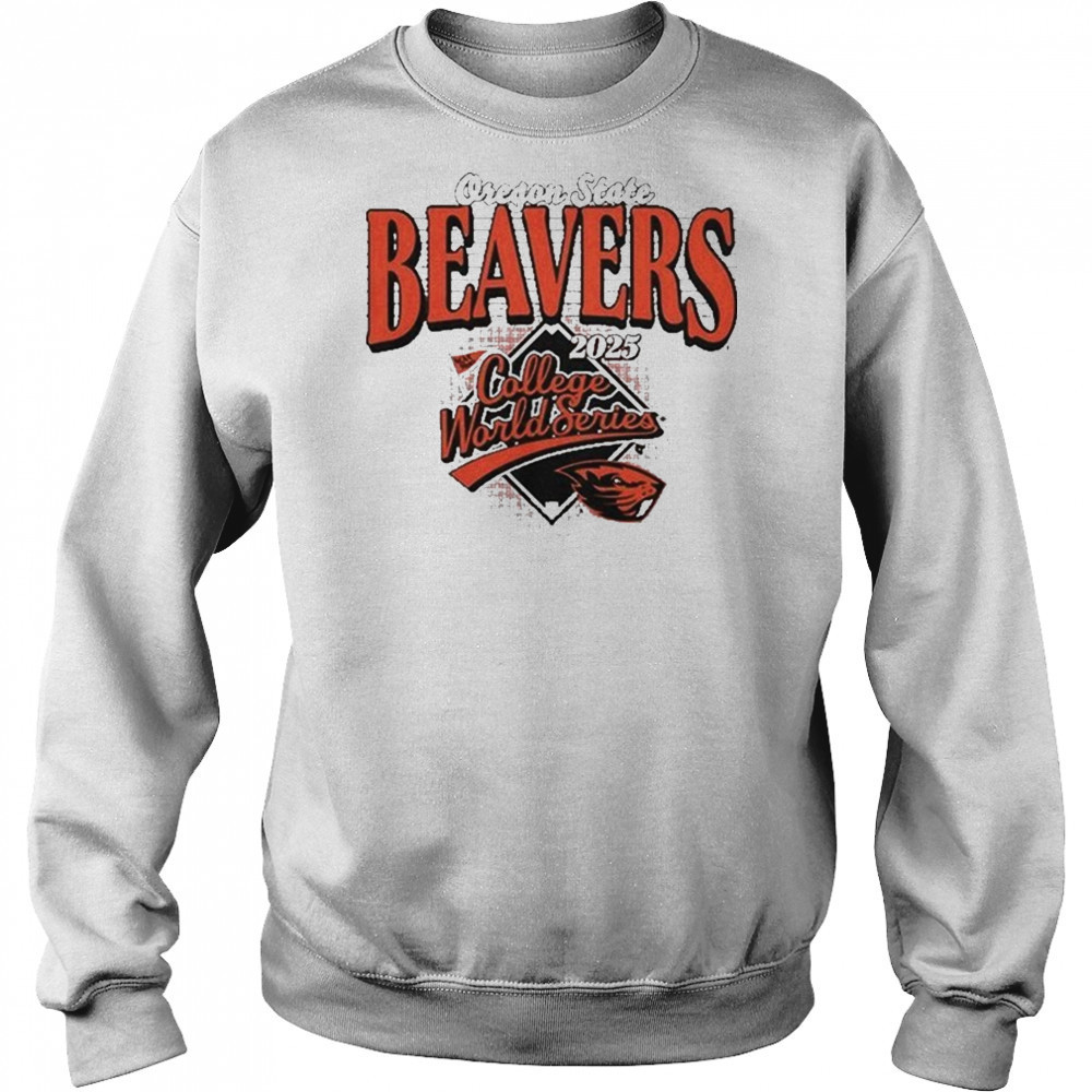 Oregon State Baseball 2025 CWS Shirt Hoodie