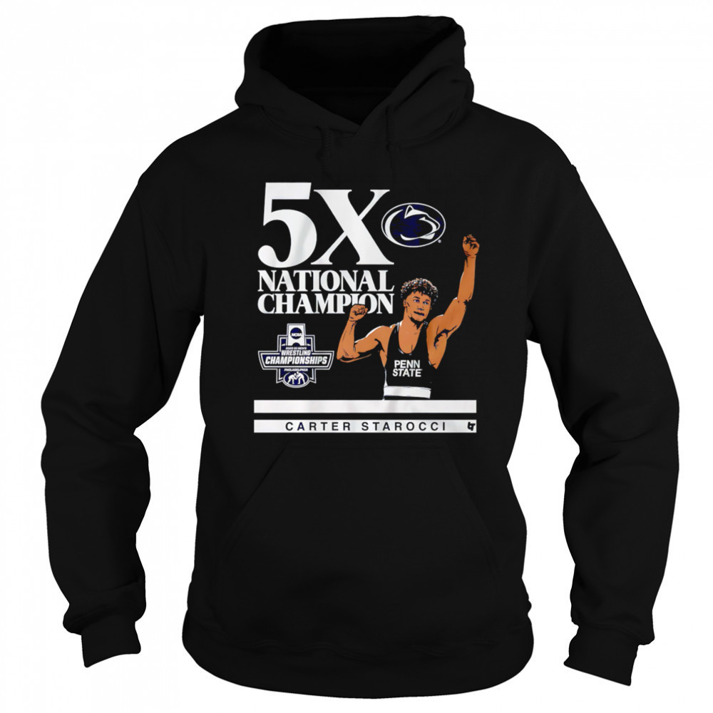 Penn State Nittany Lions Carter Starocci 5X shirt Sweatshirt