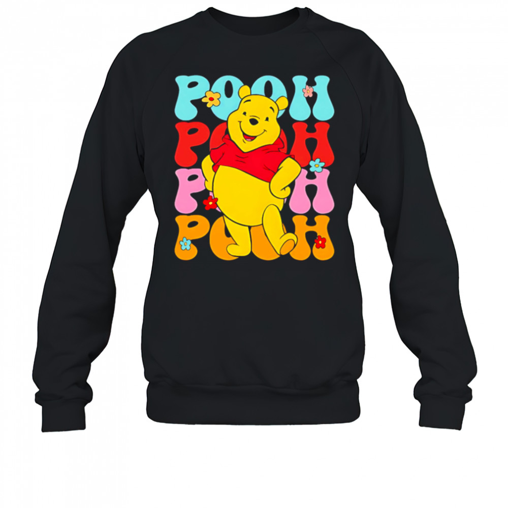 Pooh repeat cartoon cute shirt Sweatshirt