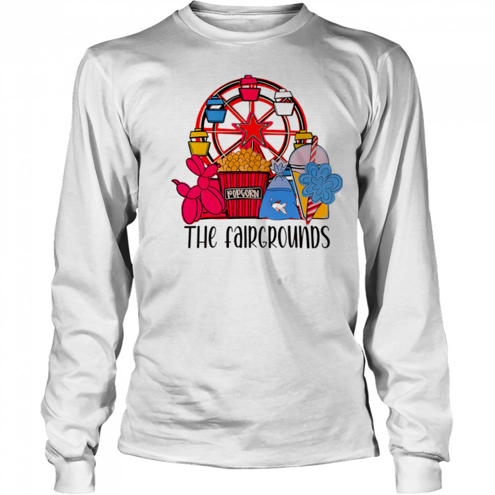 Popcorn The Fairgrounds shirt Long Sleeved
