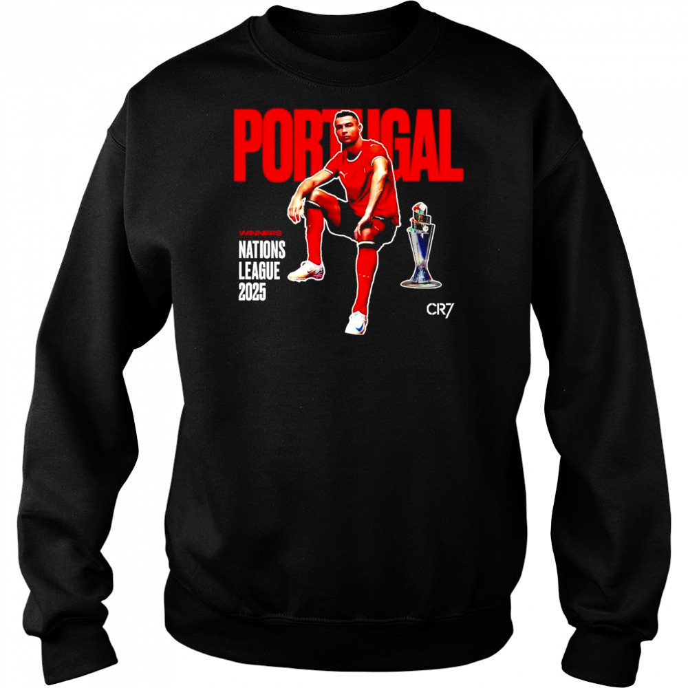 Portugal winners Nations League 2025 Cristiano Ronaldo shirt Hoodie