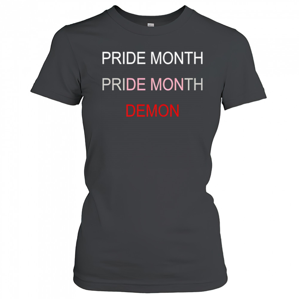 Pride Month Pride Month Demon shirt Women's T-shirt
