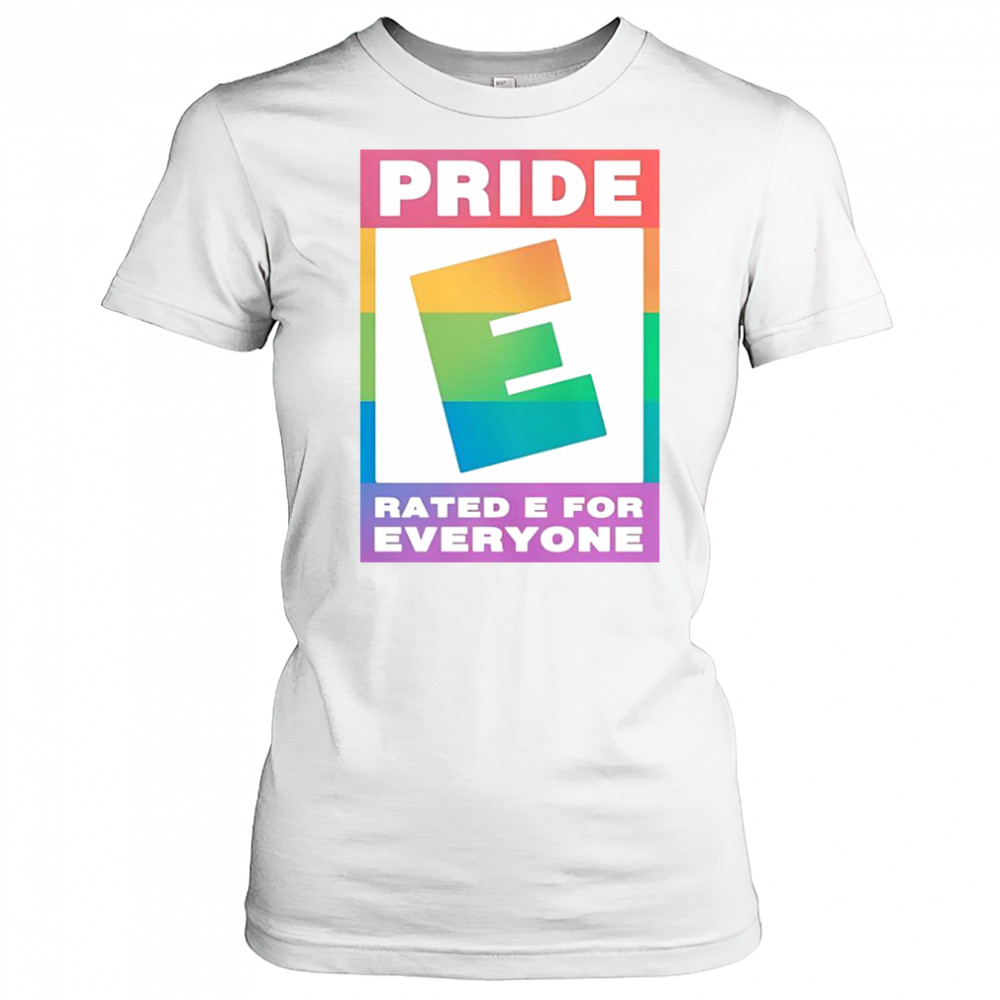 Pride Rated E For Everyone Logo T-Shirt Women's T-shirt