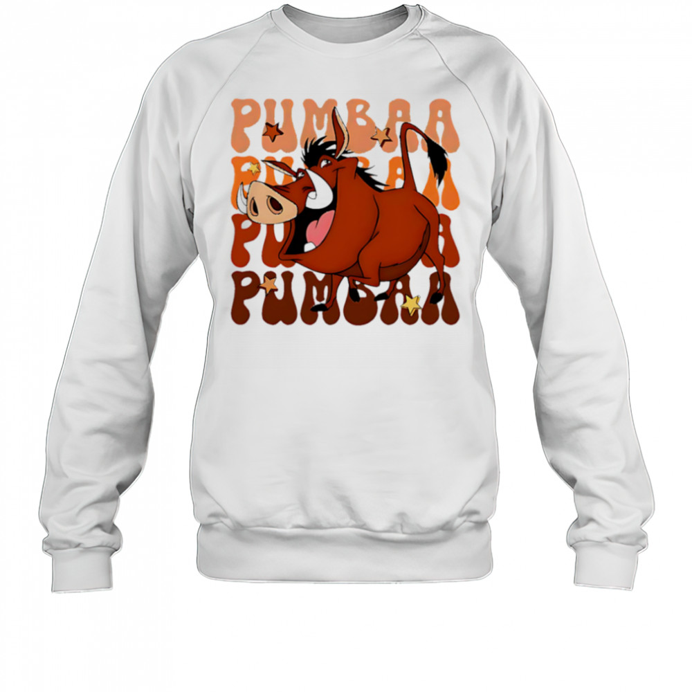 Pumbaa repeat cartoon cute shirt Sweatshirt