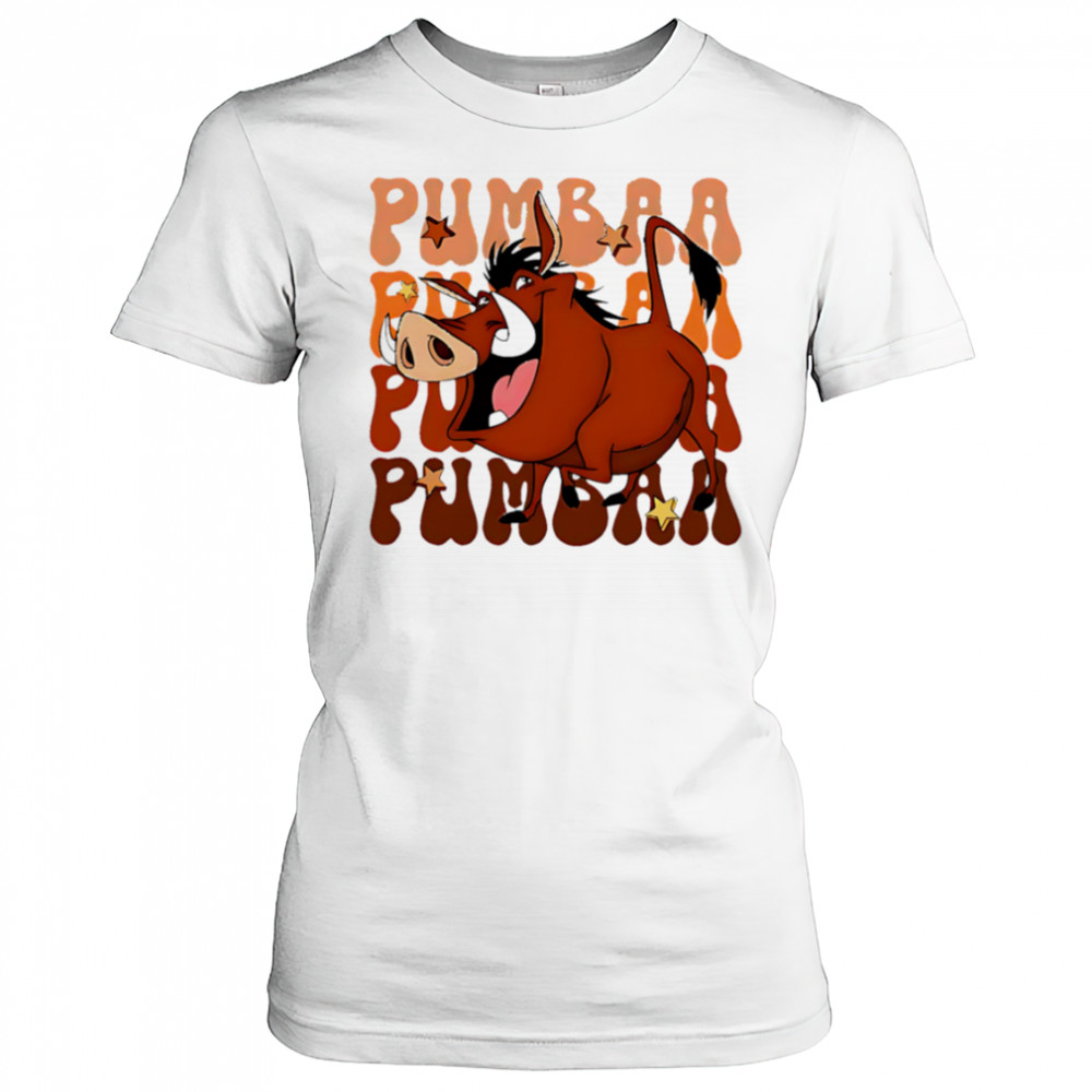 Pumbaa repeat cartoon cute shirt Women's T-shirt