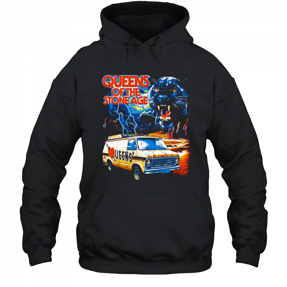 Queens of the stone age retro shirt Hoodie