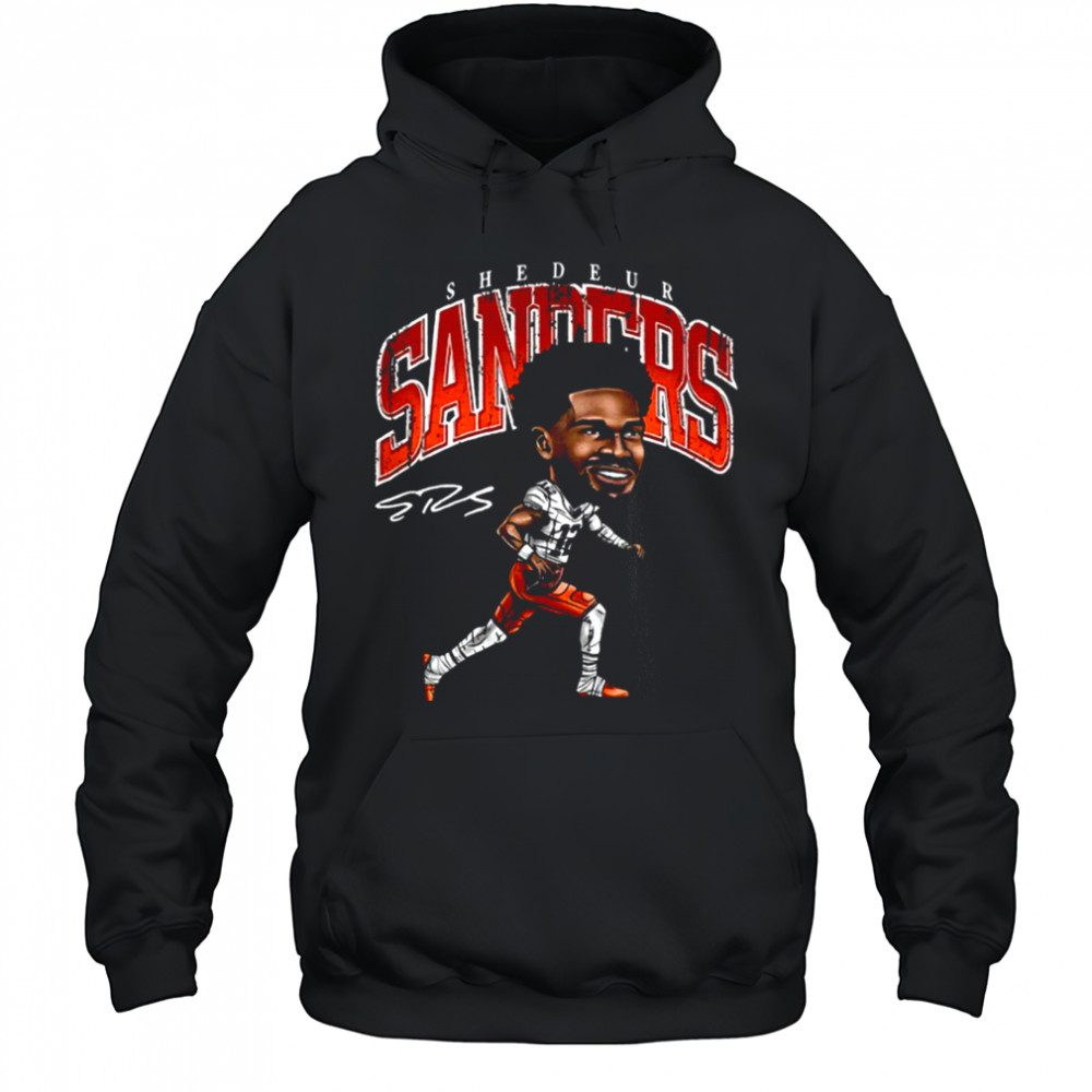 Shedeur Sanders Cleveland Browns NFL football cartoon shirt Hoodie