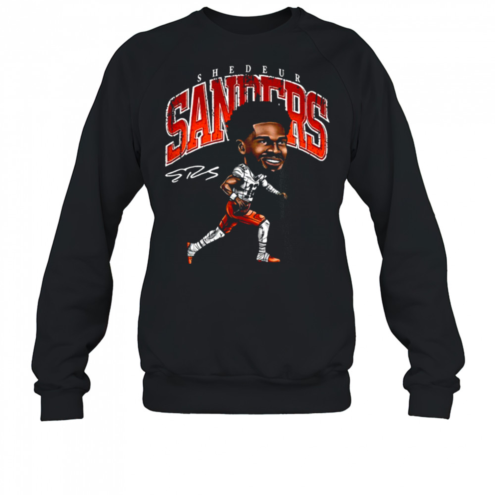 Shedeur Sanders Cleveland Browns NFL football cartoon shirt Sweatshirt