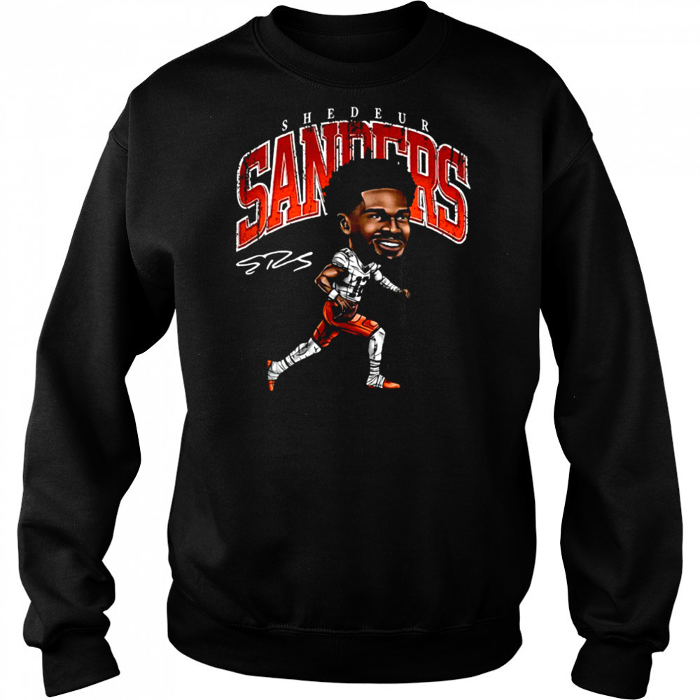 Shedeur Sanders Cleveland Browns NFL football cartoon shirt Hoodie