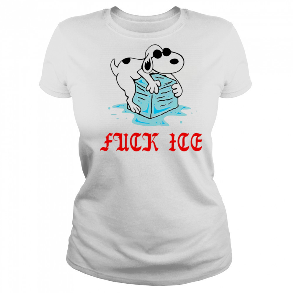 Snoopy Fuck Ice Ivory shirt Women's T-shirt
