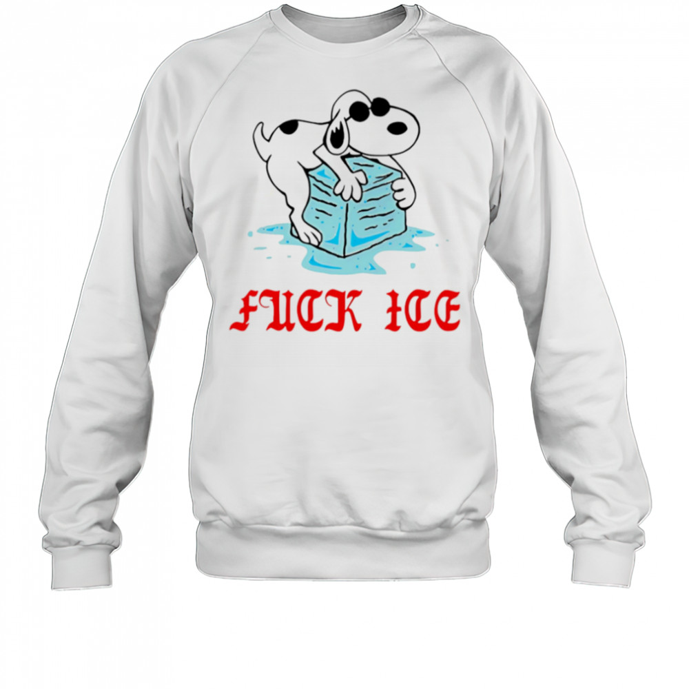 Snoopy Fuck Ice Ivory shirt Sweatshirt