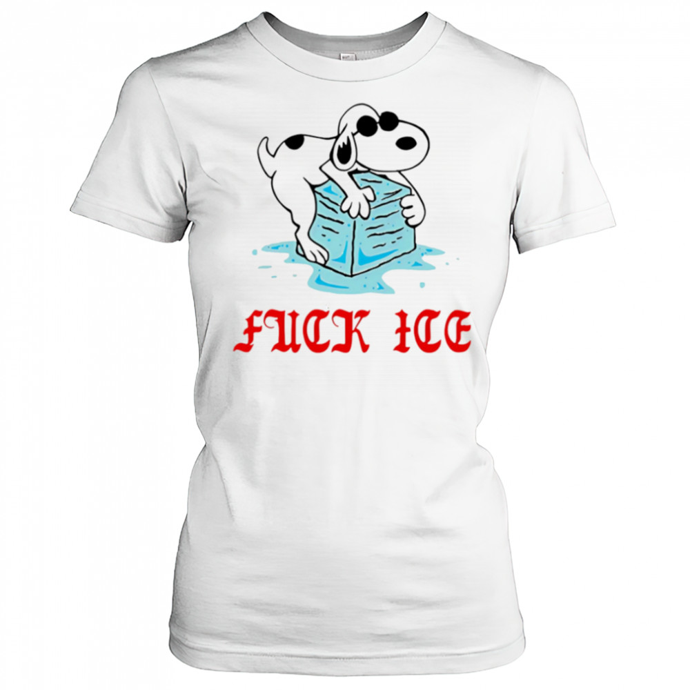 Snoopy Fuck Ice Ivory shirt Women's T-shirt