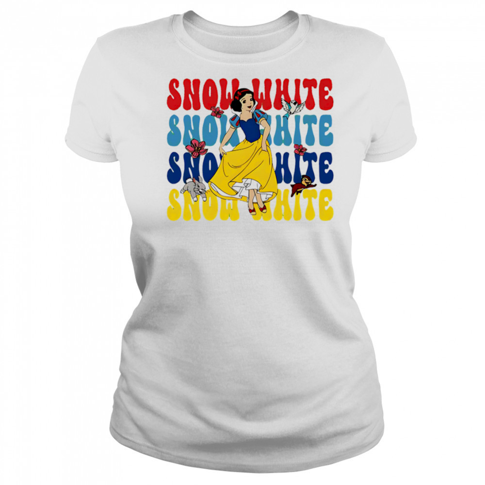 Snow White repeat cartoon cute shirt Women's T-shirt