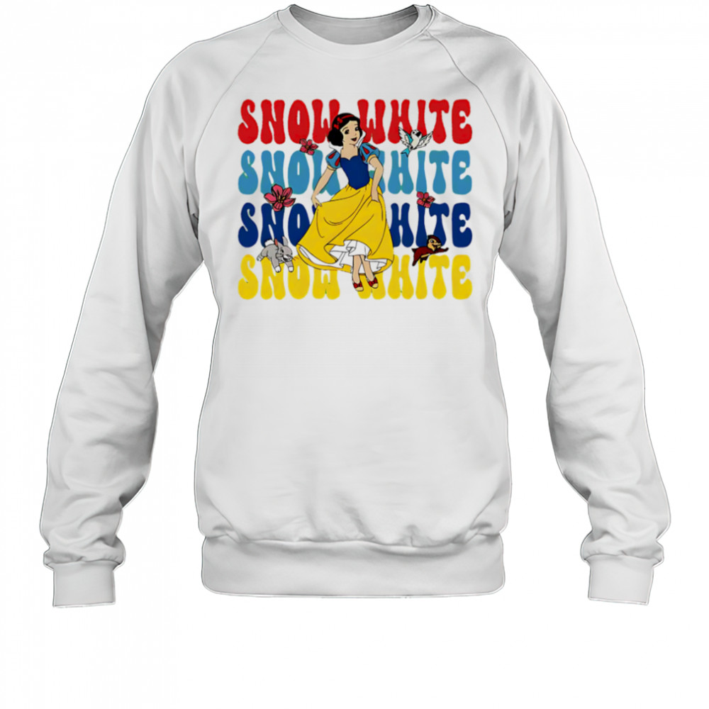 Snow White repeat cartoon cute shirt Sweatshirt