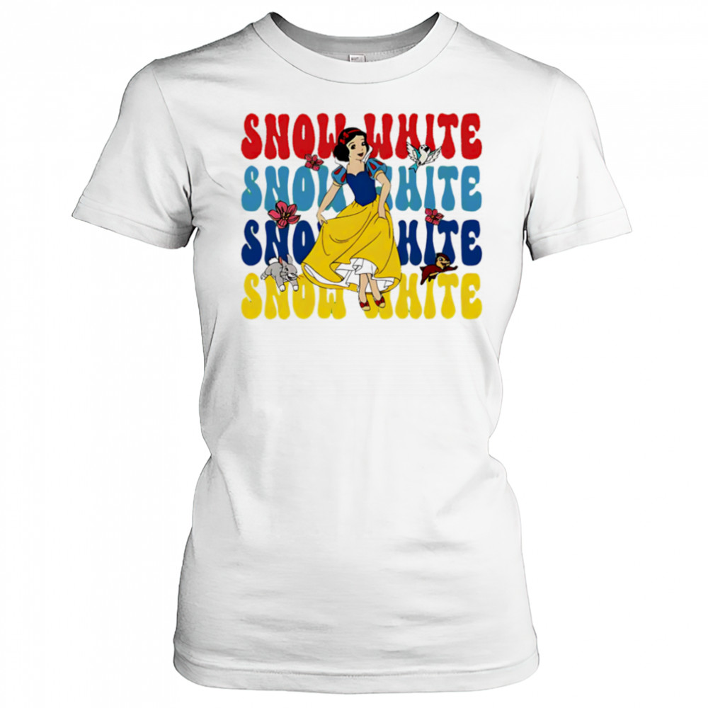 Snow White repeat cartoon cute shirt Women's T-shirt