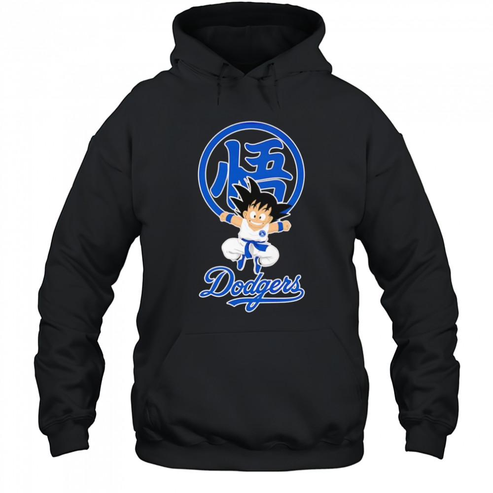 Son Goku Los Angeles Dodgers Japanese shirt Hoodie