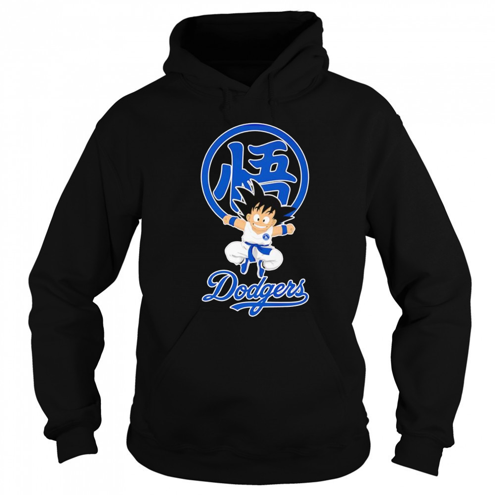 Son Goku Los Angeles Dodgers Japanese shirt Sweatshirt
