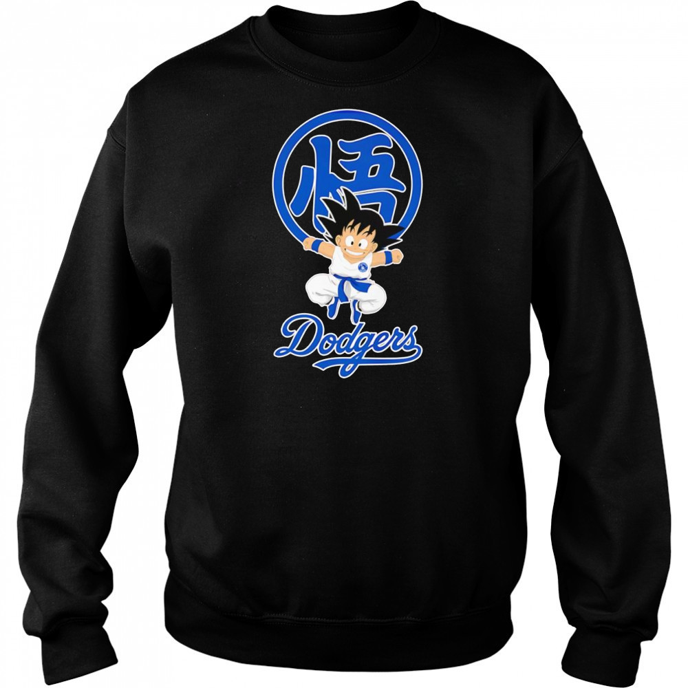 Son Goku Los Angeles Dodgers Japanese shirt Hoodie