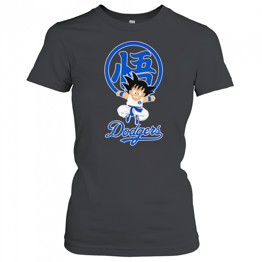 Son Goku Los Angeles Dodgers Japanese shirt Women's T-shirt