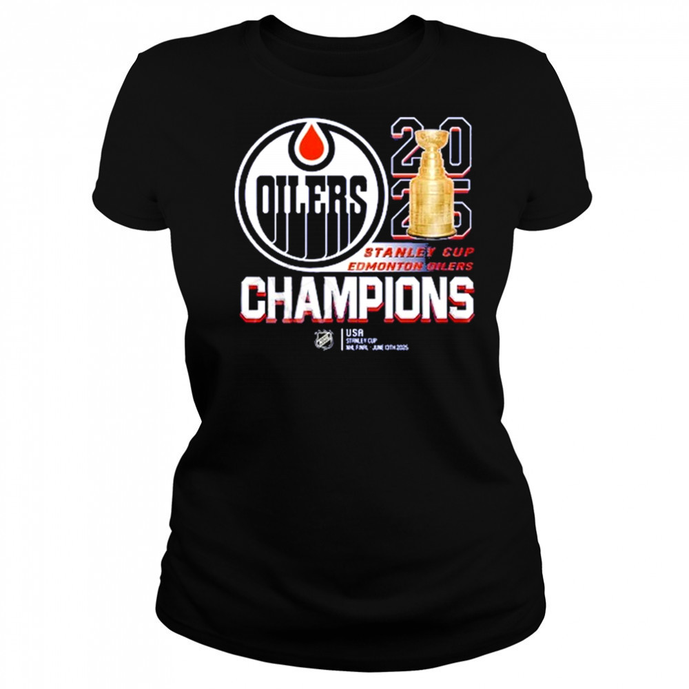 Stanley Cup Final 2025 Champions Edmonton Oilers shirt Women's T-shirt
