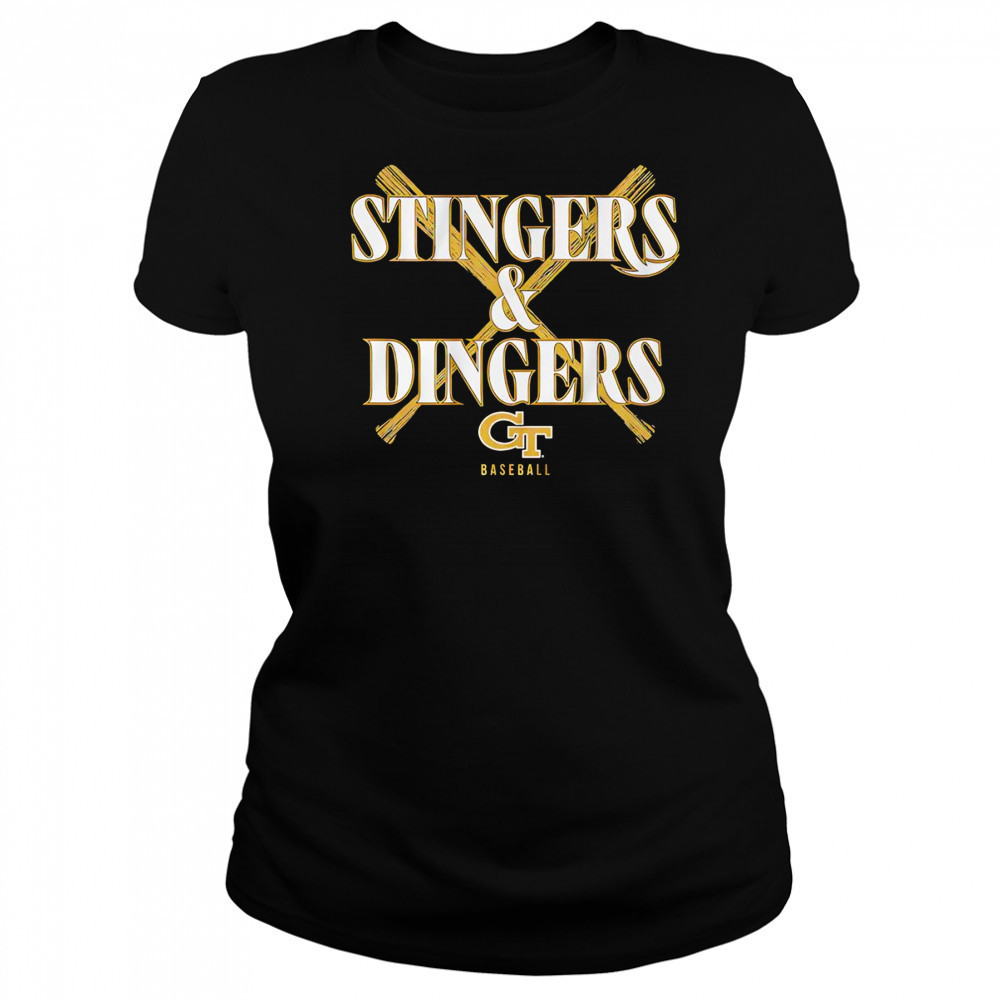 Stingers and dingers Georgia Tech Baseball shirt Women's T-shirt