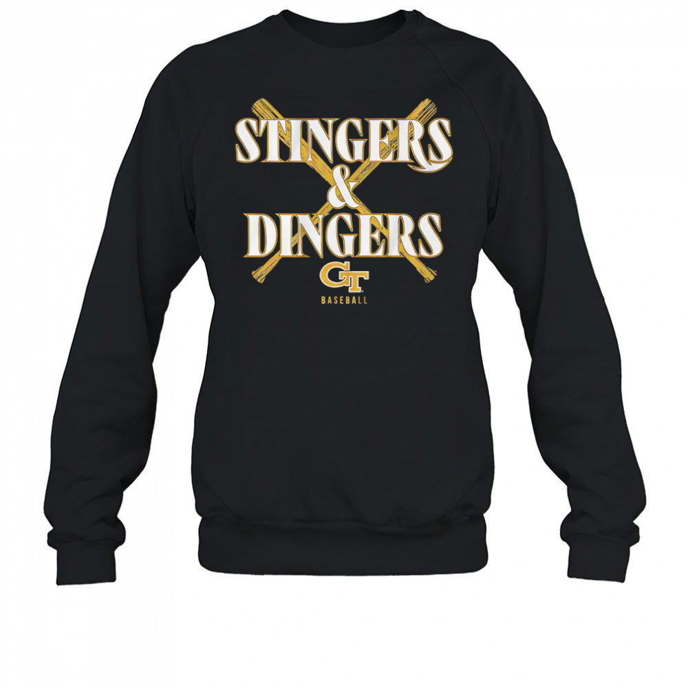 Stingers and dingers Georgia Tech Baseball shirt Sweatshirt