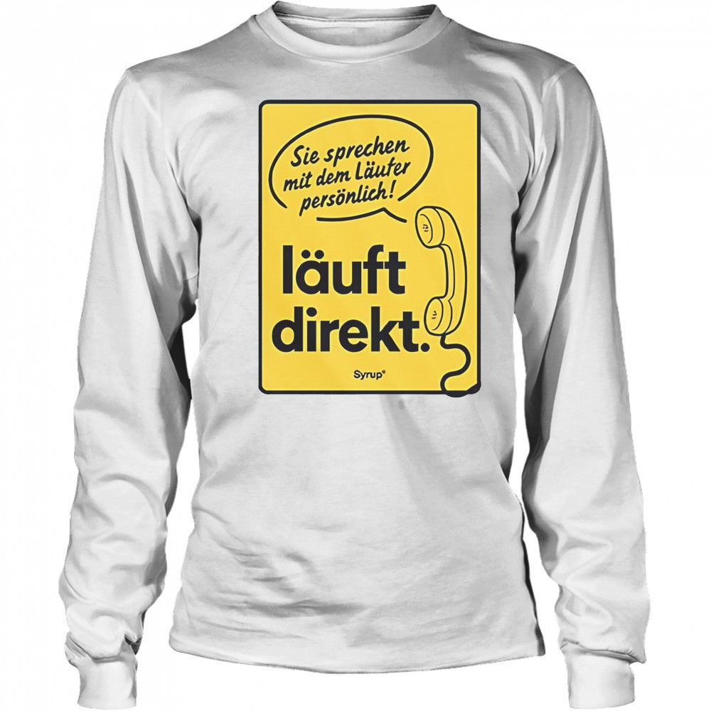Syrup Running Club Tea T-Shirt Long Sleeved