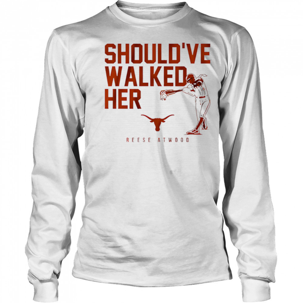 Texas Softball Reese Atwood Should’ve Walked Her shirt Long Sleeved