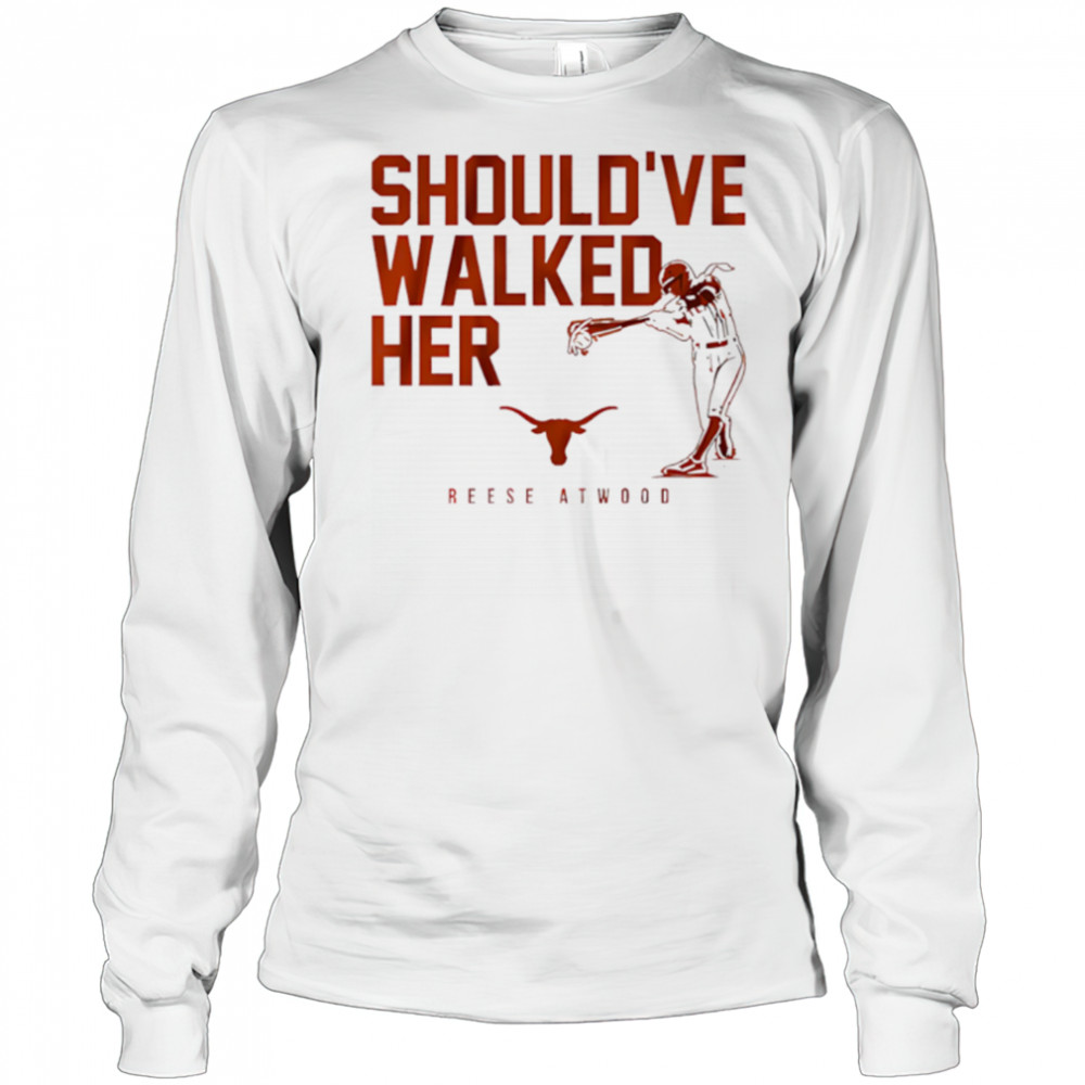 Texas Softball Reese Atwood Should’ve Walked Her shirt Long Sleeved