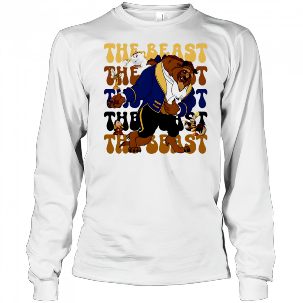 The Beast repeat cartoon cute shirt Long Sleeved