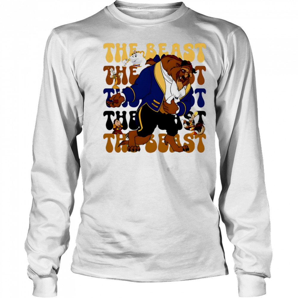 The Beast repeat cartoon cute shirt Long Sleeved