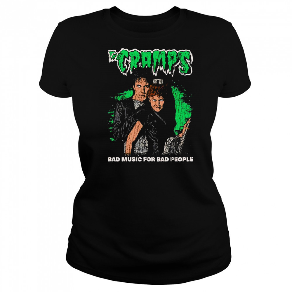 The Cramps bad music for bad people shirt Women's T-shirt