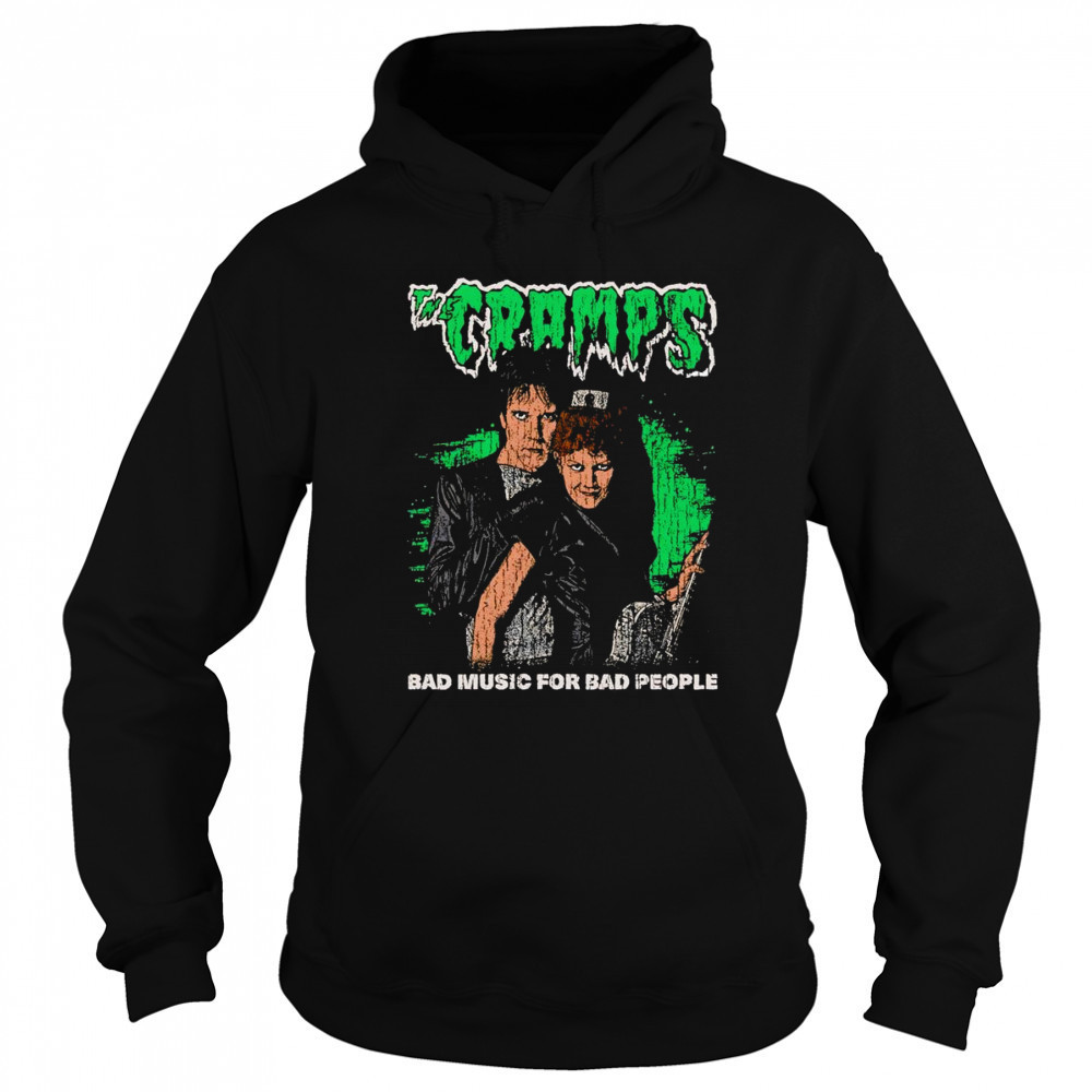 The Cramps bad music for bad people shirt Sweatshirt