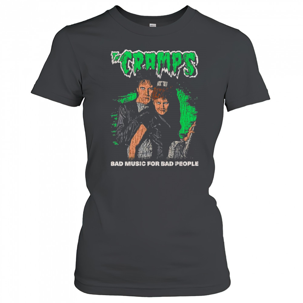The Cramps bad music for bad people shirt Women's T-shirt