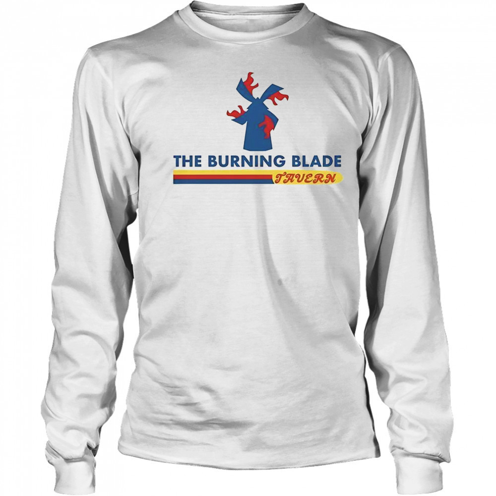 The Horizoneer The Burning Blade Tavern T-Shirt Long Sleeved