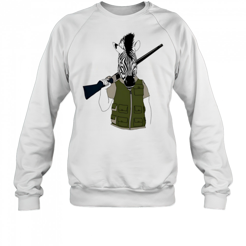 The Hunted Zebra shirt Sweatshirt