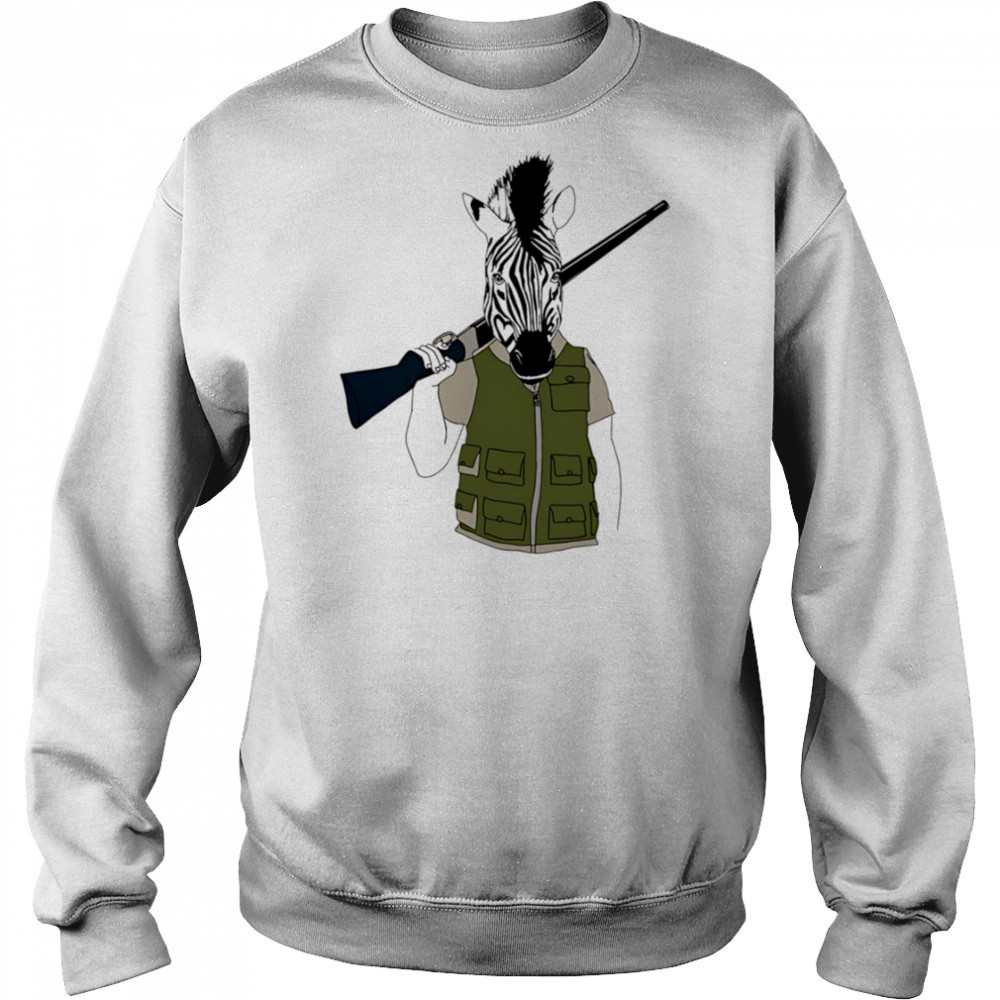 The Hunted Zebra shirt Hoodie