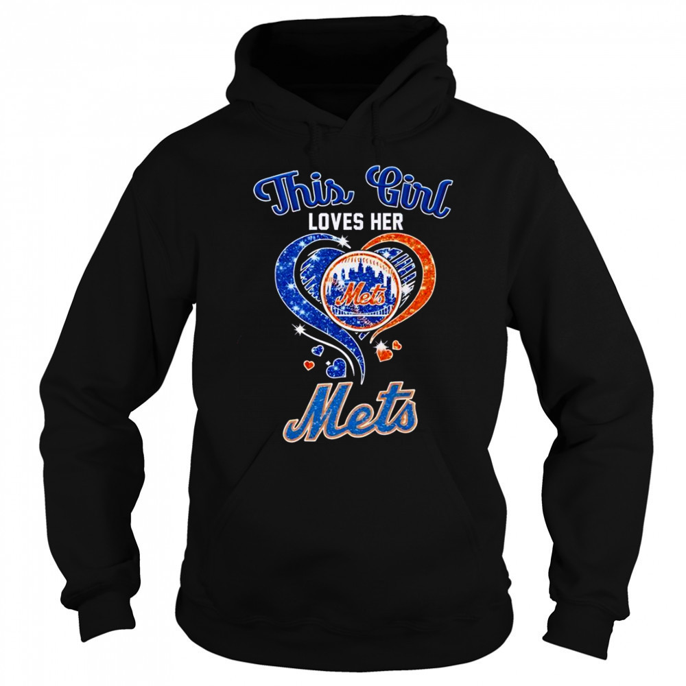 This Girl Loves Her New York Mets T-Shirt Sweatshirt