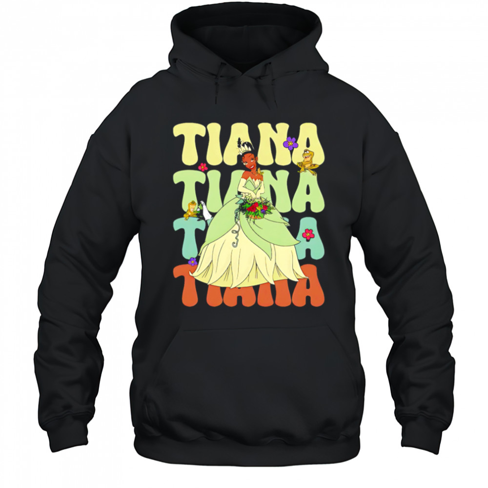 Tiana repeat cartoon cute shirt Hoodie