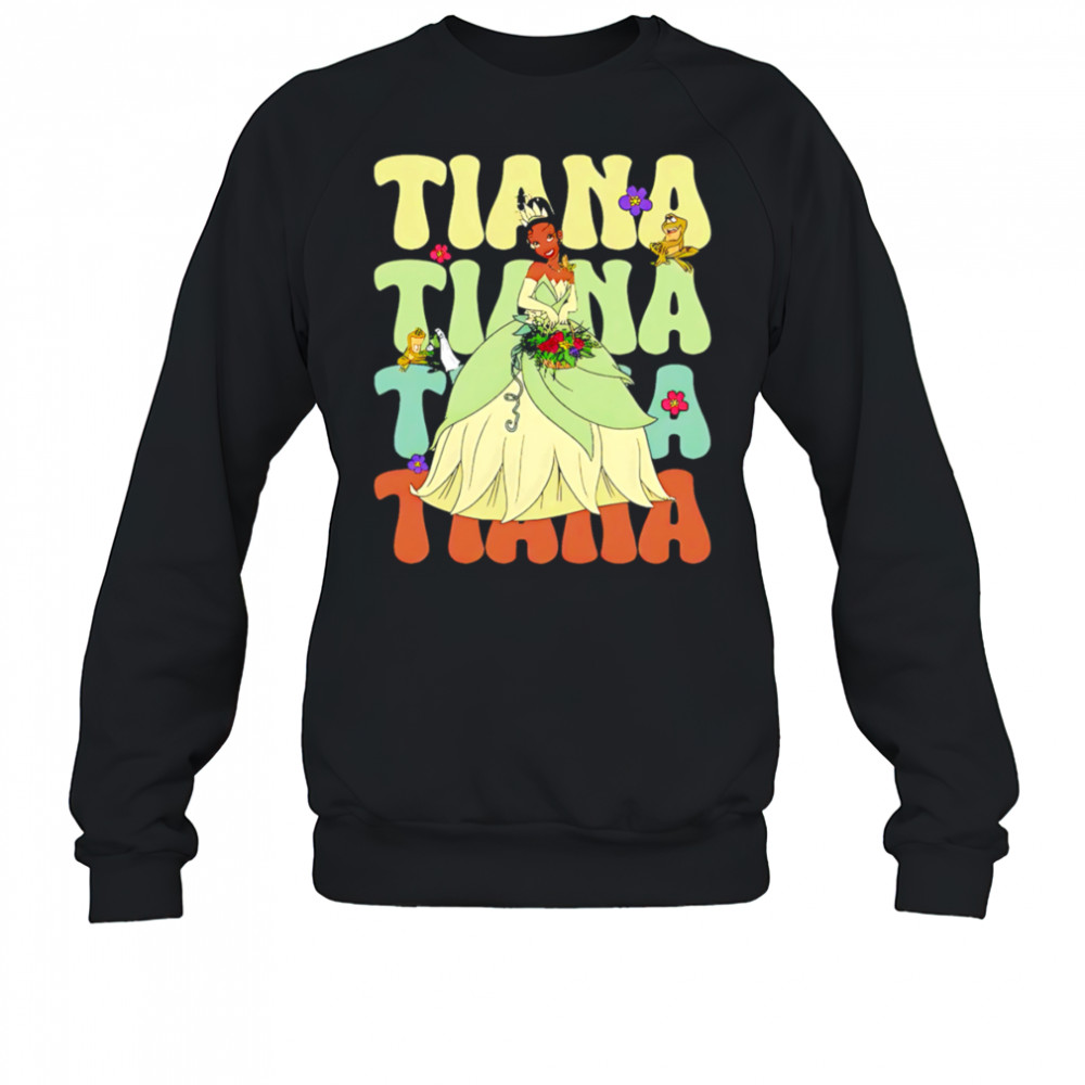 Tiana repeat cartoon cute shirt Sweatshirt