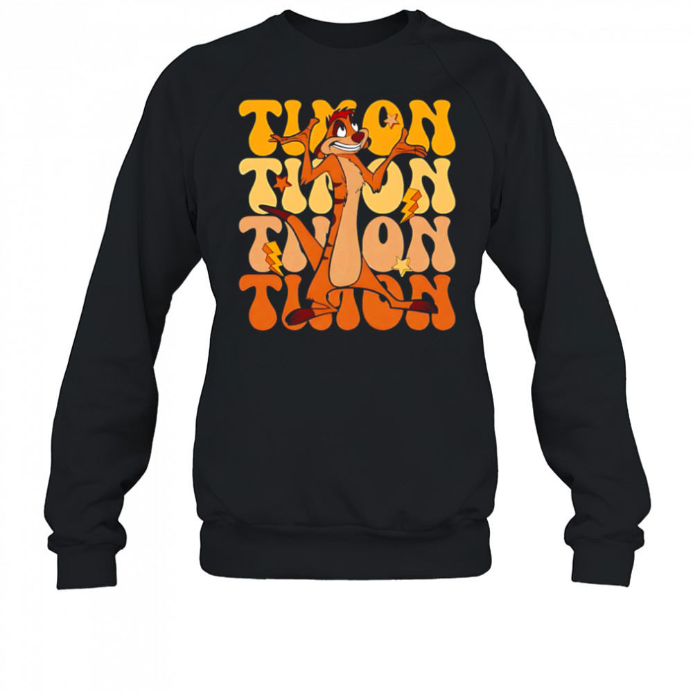 Timon repeat cartoon cute shirt Sweatshirt