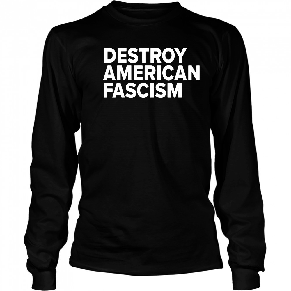 Tom Morello destroy American fascism shirt Long Sleeved