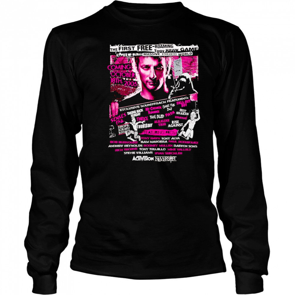 Tony Hawk’s American Wasteland shirt Long Sleeved